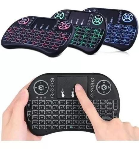 ⌨🖱 Mini Teclado Inalámbrico con Touchpad Integrado